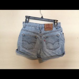Vintage 551 Levi Shorts